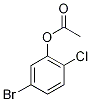 3-Acetoxy-4-chlorobromobenzene 구조식 이미지