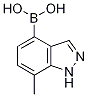 7-Methyl-1H-indazole-4-boronic acid 구조식 이미지