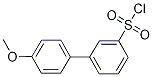3-(4-Methoxyphenyl)benzenesulphonyl chloride 구조식 이미지