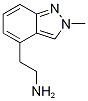 2-(2-Methyl-2H-indazol-4-yl)ethylamine Structure