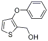 (3-Phenoxythien-2-yl)methanol 구조식 이미지