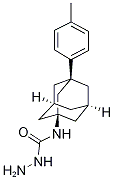 N-[3-(4-Methylphenyl)adamant-1-yl]hydrazinecarboxamide 구조식 이미지