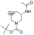 (3S)-3-(Acetylamino)piperidine, N1-BOC protected, (3S)-3-Acetamido-1-(tert-butoxycarbonyl)piperidine, tert-Butyl (3S)-3-(acetylamino)piperidine-1-carboxylate 구조식 이미지