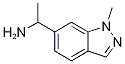 1-(1-Methyl-1H-indazol-6-yl)ethylamine Structure