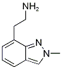 2-(2-Methyl-2H-indazol-7-yl)ethylamine 구조식 이미지