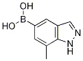 7-Methyl-1H-indazole-5-boronic acid Structure