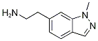 2-(1-Methyl-1H-indazol-6-yl)ethylamine 구조식 이미지