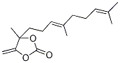 4-(4,8-Dimethylnona-3,7-dien-1-yl)-4-methyl-5-methylene-1,3-dioxolan-2-one Structure