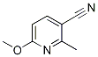 6-Methoxy-2-methylpyridine-3-carbonitrile, 3-Cyano-6-methoxy-2-methylpyridine Structure