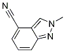 4-Cyano-2-methyl-2H-indazole Structure
