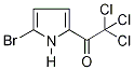 2-Bromo-5-(trichloroacetyl)-1H-pyrrole 구조식 이미지