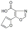 5-Fur-2-yl-1,3-oxazole-4-carboxylic acid 95% Structure
