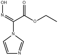 Ethyl (hydroxyimino)(1H-imidazol-1-yl)acetate Structure