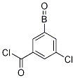 3-Chloro-5-(oxoboronyl)benzoyl chloride Structure