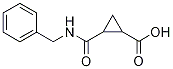 2-(Benzylcarbamoyl)cyclopropanecarboxylic acid 구조식 이미지