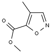 5-(Methoxycarbonyl)-4-methylisoxazole 구조식 이미지