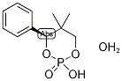 (S)-(+)-Phencyphos hydrate, (4S)-(+)-5,5-Dimethyl-4-phenyl-1,3,2-dioxaphosphinan-2-ol 2-oxide hydrate 구조식 이미지