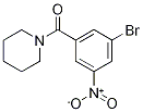 1-(3-Bromo-5-nitrobenzoyl)piperidine 98% Structure