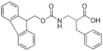 3-Amino-2-benzylpropanoic acid, N-FMOC protected 구조식 이미지