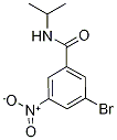 3-Bromo-N-isopropyl-5-nitrobenzamide 98% 구조식 이미지