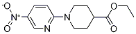 Ethyl 1-(5-nitropyridin-2-yl)piperidine-4-carboxylate Structure