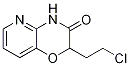 2-(2-Chloroethyl)-3,4-dihydro-3-oxo-2H-pyrido[3,2-b][1,4]oxazine 구조식 이미지