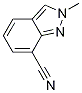 7-Cyano-2-methyl-2H-indazole 구조식 이미지