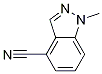 4-Cyano-1-methyl-1H-indazole Structure