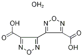 3,3'-Bi-1,2,5-oxadiazole-4,4'-dicarboxylic acid hydrate 구조식 이미지