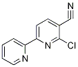6-Chloro-2,2'-bipyridine-5-carbonitrile, 6-Chloro-2-pyridin-2-yl-3-carbonitrile Structure