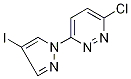 3-Chloro-6-(4-iodo-1H-pyrazol-1-yl)pyridazine 98% Structure