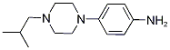 4-(4-Isobutylpiperazin-1-yl)aniline Structure