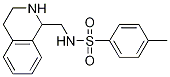 4-Methyl-N-(1,2,3,4-tetrahydroisoquinolin-1-ylmethyl)benzenesulphonamide 구조식 이미지
