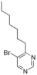 5-Bromo-4-heptylpyrimidine 구조식 이미지