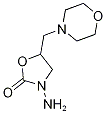 3-Amino-5-morpholinomethyl-1,3-oxazolidin-2-one >95% 구조식 이미지