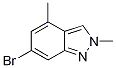 6-Bromo-2,4-dimethyl-2H-indazole 구조식 이미지