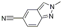 5-Cyano-2-methyl-2H-indazole Structure