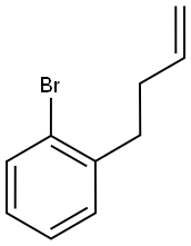 4-(2-Bromophenyl)but-1-ene 구조식 이미지
