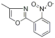 4-Methyl-2-(2-nitrophenyl)-1,3-oxazole Structure
