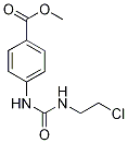 Methyl 4-({[(2-chloroethyl)amino]carbonyl}amino)benzoate 구조식 이미지