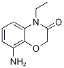 8-Amino-4-ethyl-2H-1,4-benzoxazin-3(4H)-one 구조식 이미지