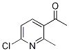 1-(6-Chloro-2-methylpyridin-3-yl)ethan-1-one 구조식 이미지