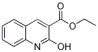 3-(Ethoxycarbonyl)-2-hydroxyquinoline 구조식 이미지