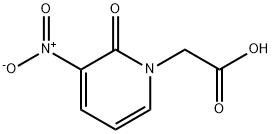 (3-Nitro-2-oxopyridin-1(2H)-yl)acetic acid 구조식 이미지