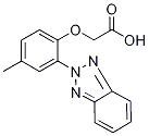 [2-(2H-Benzotriazol-2-yl)-4-methylphenoxy]acetic acid 구조식 이미지