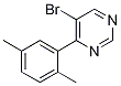 5-Bromo-4-(2,5-dimethylphenyl)pyrimidine 97% 구조식 이미지