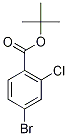 tert-Butyl 4-bromo-2-chlorobenzoate 97% 구조식 이미지