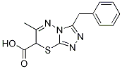 3-Benzyl-6-methyl-7H-[1,2,4]triazolo[3,4-b][1,3,4]thiadiazine-7-carboxylic acid Structure