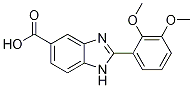 2-(2,3-Dimethoxyphenyl)-1H-benzimidazole-5-carboxylic acid Structure