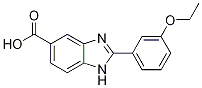 2-(3-Ethoxyphenyl)-1H-benzimidazole-5-carboxylic acid 구조식 이미지